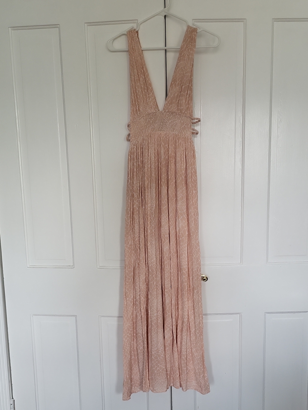 Forever 21 Dusty Rose V-Neck Maxi Dress